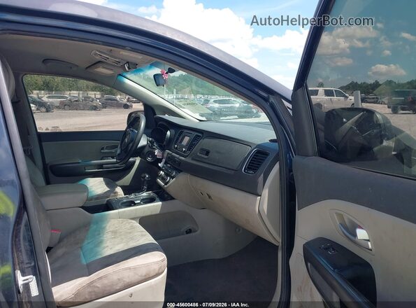 KNDMB5C12G6162068 2016 KIA SEDONA Бирюзовый Вид салона спереди