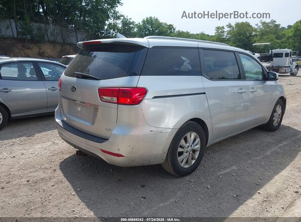 KNDMB5C12G6163222 2016 KIA SEDONA Gray Հետևի աջ