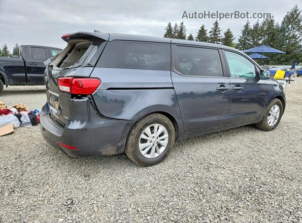 KNDMB5C12H6234274 2017 KIA SEDONA Gray უკანა მარჯვენა