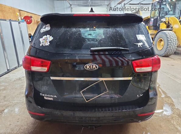 KNDMB5C12J6407099 2018 KIA SEDONA Black Vista trasera