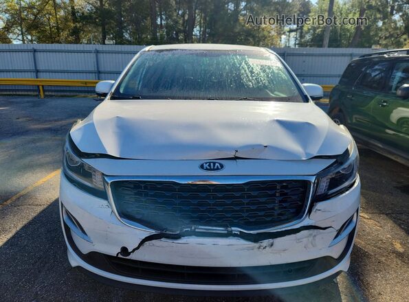 KNDMB5C12L6601683 2020 KIA SEDONA White Front view