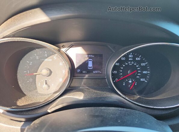 KNDMB5C12L6601683 2020 KIA SEDONA White Instrument cluster view