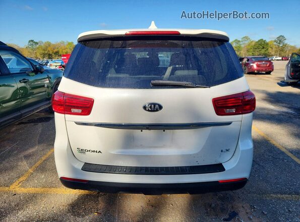 KNDMB5C12L6601683 2020 KIA SEDONA White Rear view
