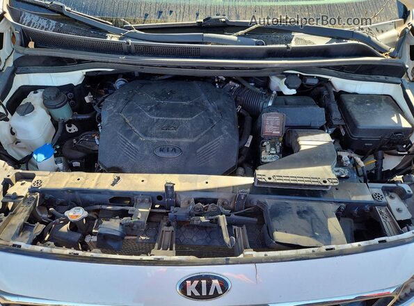 KNDMB5C12L6601683 2020 KIA SEDONA White Engine compartment view