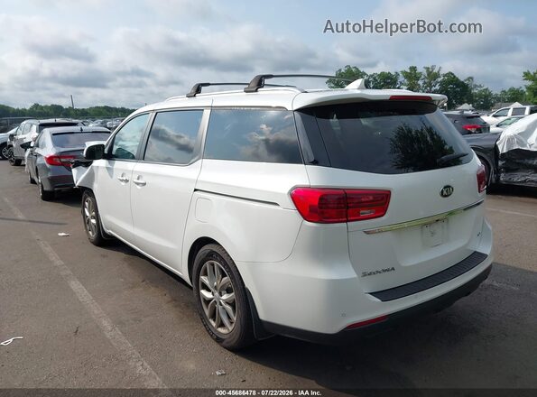 KNDMB5C12L6657851 2020 KIA SEDONA White Trasero izquierdo