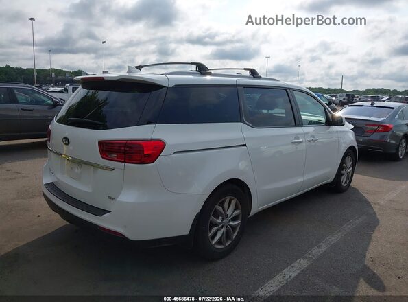KNDMB5C12L6657851 2020 KIA SEDONA White Trasero derecho