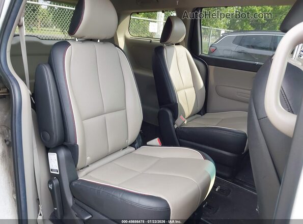 KNDMB5C12L6657851 2020 KIA SEDONA White Vista de la etiqueta del VIN