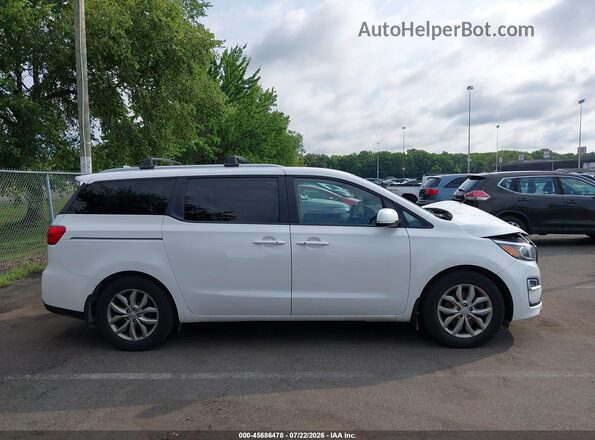 KNDMB5C12L6657851 2020 KIA SEDONA White Vista interior trasera