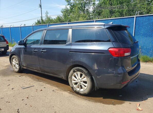 KNDMB5C13G6095965 2016 KIA SEDONA Угольный Задняя левая четверть