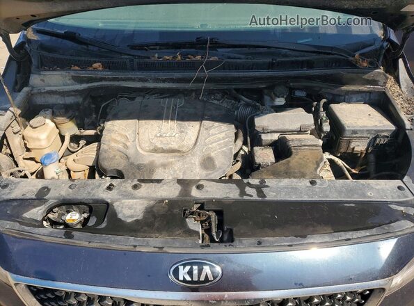 KNDMB5C13G6095965 2016 KIA SEDONA Угольный Вид подкапотного пространства
