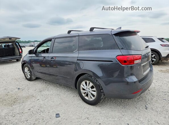 KNDMB5C13G6130536 2016 KIA SEDONA Gray Задня ліва чверть