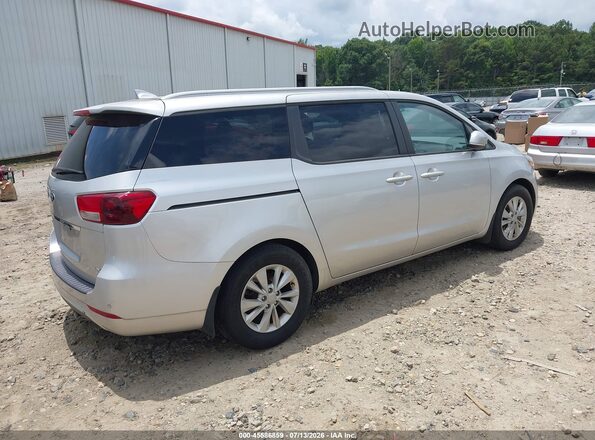 KNDMB5C13G6173404 2016 KIA SEDONA Gray Задня права чверть