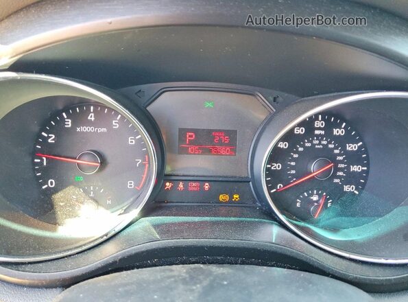 KNDMB5C13G6197833 2016 KIA SEDONA Gray Սարքավորումների վահանակի տեսք