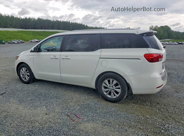 KNDMB5C13G6213674 2016 KIA SEDONA Белый Задняя левая четверть