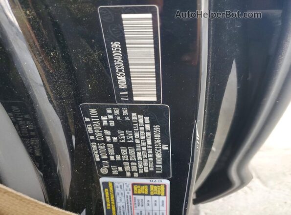 KNDMB5C13J6400596 2018 KIA SEDONA Black Engine compartment view