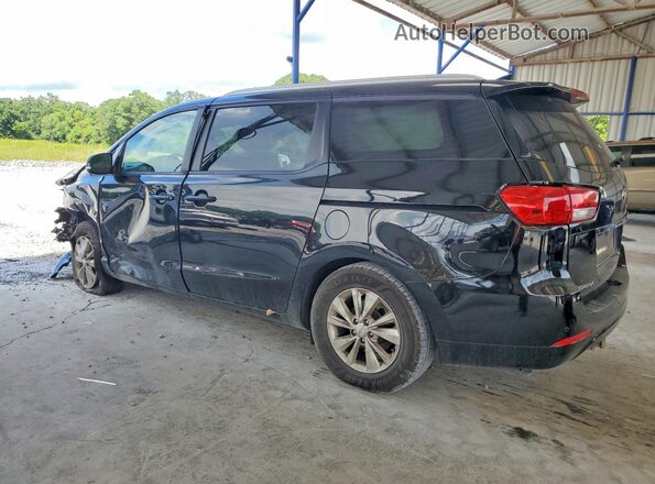 KNDMB5C13J6400596 2018 KIA SEDONA Black Rear left
