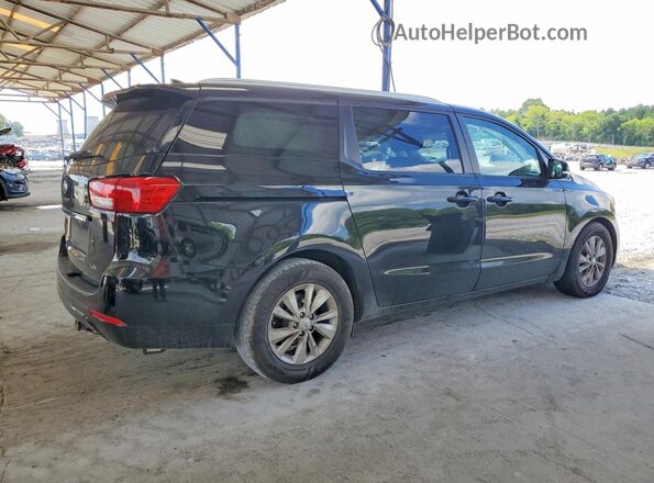 KNDMB5C13J6400596 2018 KIA SEDONA Black Rear right