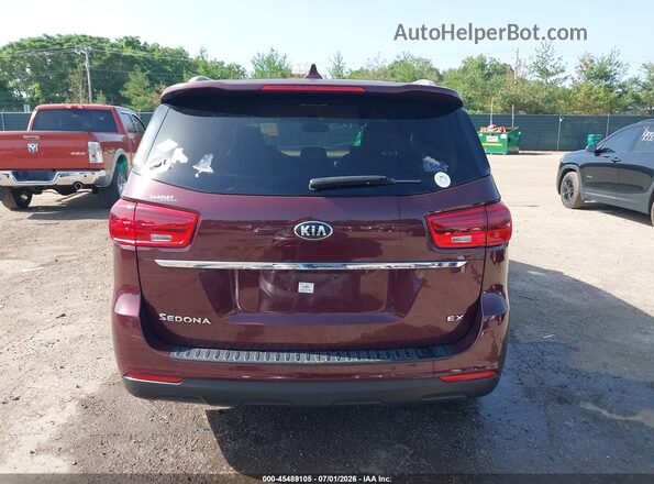 KNDMB5C13K6541816 2019 KIA SEDONA Maroon 