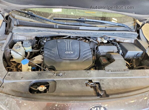 KNDMB5C14G6084764 2016 KIA SEDONA Burn Շարժիչի բաժամունքի տեսք