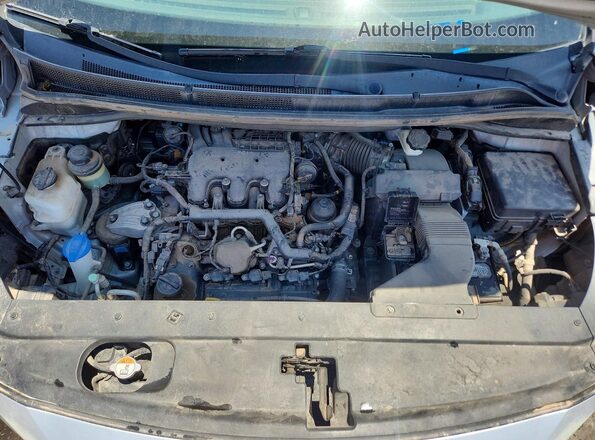 KNDMB5C14G6092413 2016 KIA SEDONA Silver ძრავის განყოფილების ხედი