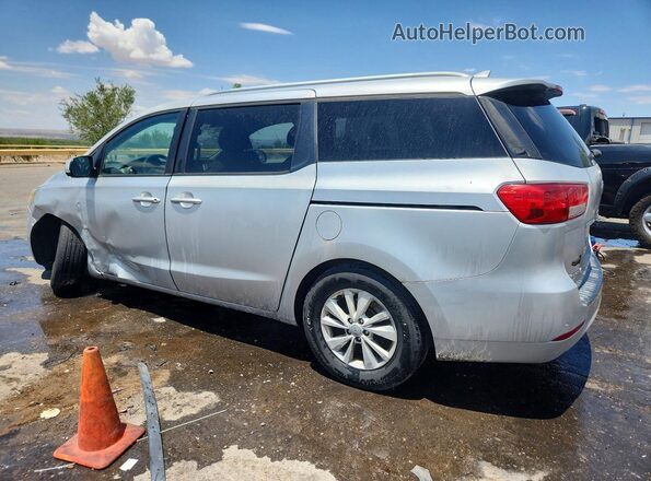 KNDMB5C14G6092413 2016 KIA SEDONA Silver უკანა მარცხენა
