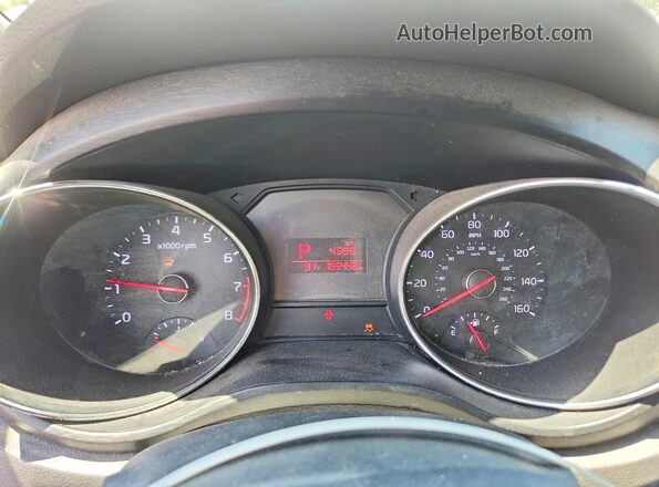 KNDMB5C14G6092413 2016 KIA SEDONA Silver ხელსაწყოთა პანელის ხედი