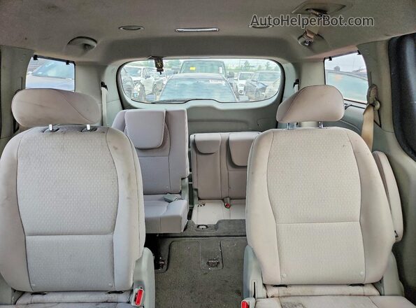 KNDMB5C14G6197632 2016 KIA SEDONA Burgundy უკანა სავარძლების ხედი