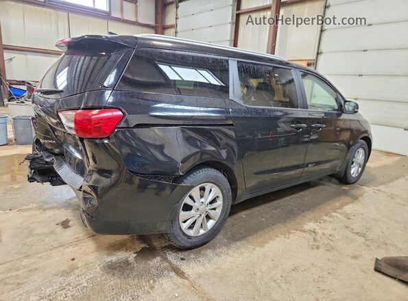 KNDMB5C14H6249942 2017 KIA SEDONA Black Հետևի աջ