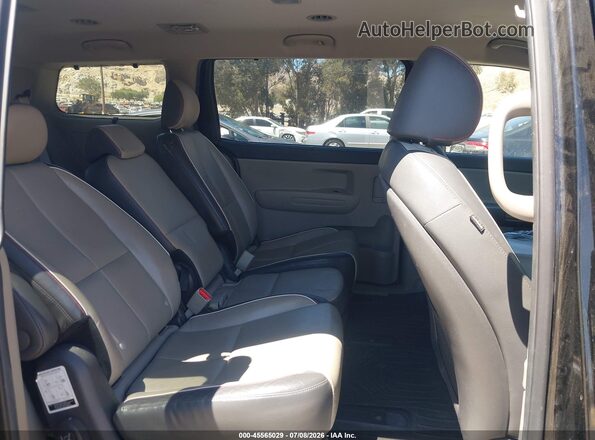 KNDMB5C14H6324929 2017 KIA SEDONA Black VIN կոդի պիտակի տեսք