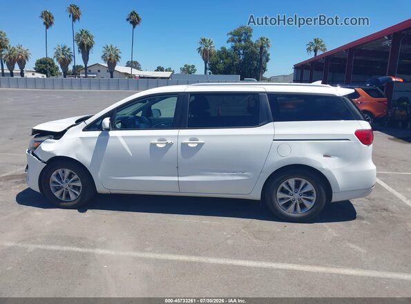 KNDMB5C14H6339186 2017 KIA SEDONA Белый Панорамный вид салона 360°
