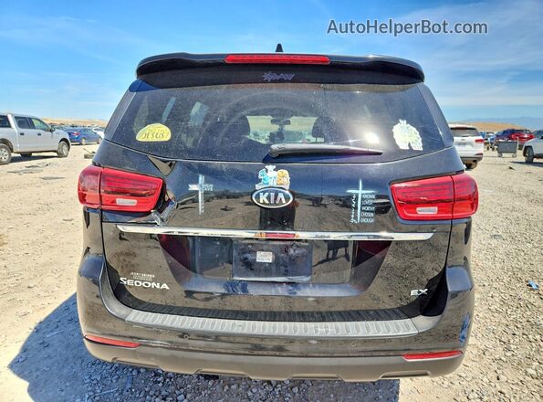KNDMB5C14L6580058 2020 KIA SEDONA Black Rear view