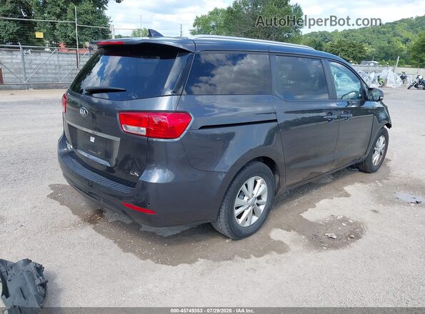 KNDMB5C15G6091593 2016 KIA SEDONA Gray Rear right