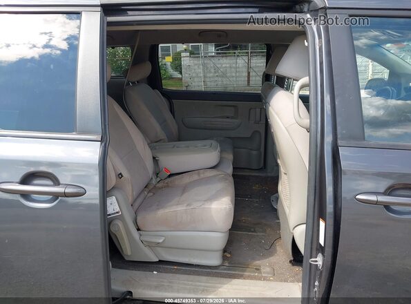 KNDMB5C15G6091593 2016 KIA SEDONA Gray VIN sticker view