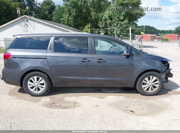 KNDMB5C15G6091593 2016 KIA SEDONA Gray 360 interior view