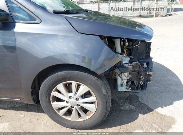 KNDMB5C15G6091593 2016 KIA SEDONA Gray 