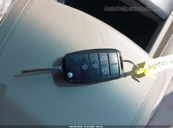 KNDMB5C15G6110787 2016 KIA SEDONA Gray Vista del salpicadero