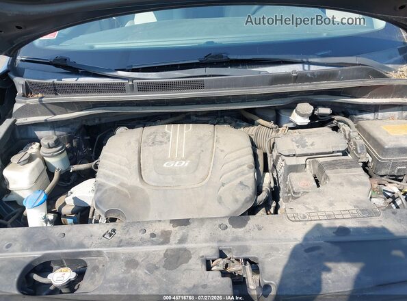 KNDMB5C15G6110787 2016 KIA SEDONA Gray Vista trasera