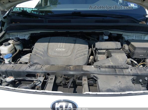 KNDMB5C15G6188096 2016 KIA SEDONA White Widok z tyłu