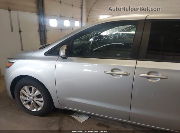 KNDMB5C15H6218599 2017 KIA SEDONA Silver Панорамний вид салону 360°