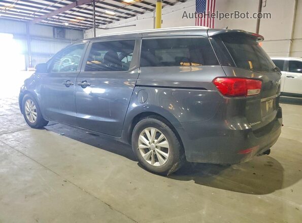 KNDMB5C15H6239761 2017 KIA SEDONA Gray Հետևի ձախ