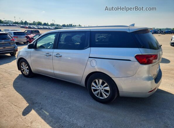 KNDMB5C15H6265955 2017 KIA SEDONA Silver Tył lewy