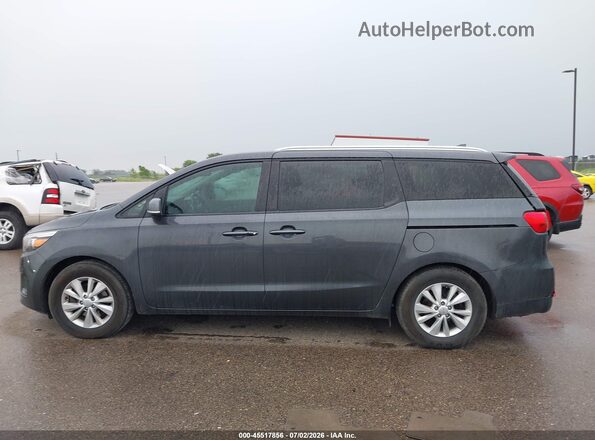 KNDMB5C15H6325491 2017 KIA SEDONA Gray 