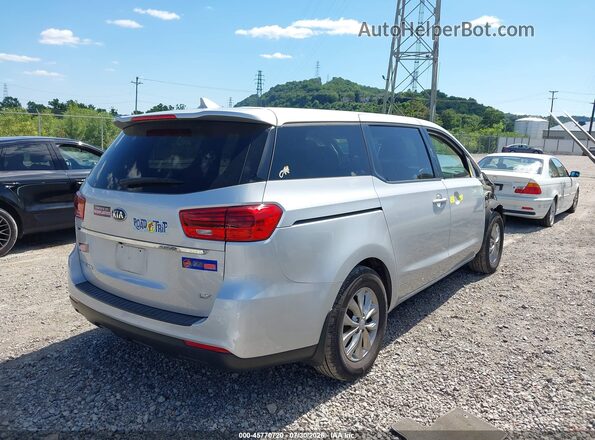 KNDMB5C15L6582319 2020 KIA SEDONA Silver Rear right