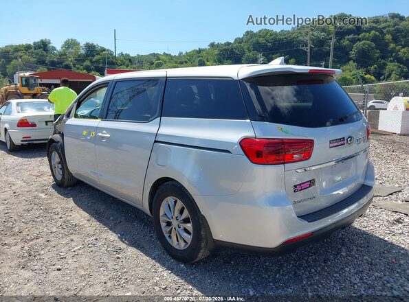 KNDMB5C15L6582319 2020 KIA SEDONA Silver Rear left