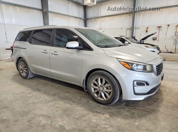 KNDMB5C15L6635908 2020 KIA SEDONA Gray წინა მარჯვენა