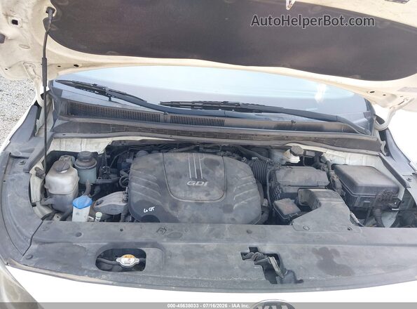 KNDMB5C16G6084832 2016 KIA SEDONA White Widok z tyłu