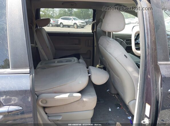 KNDMB5C16G6140039 2016 KIA SEDONA Gray VIN კოდის სტიკერის ხედი