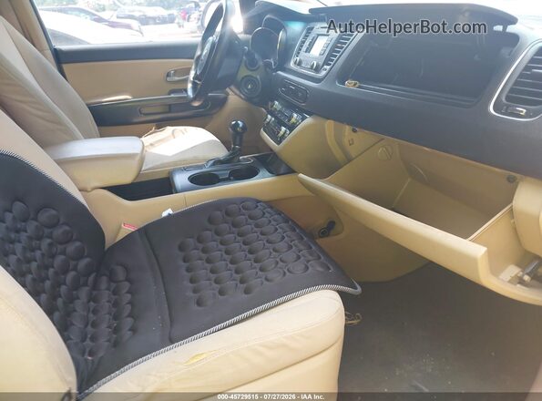 KNDMB5C16H6219289 2017 KIA SEDONA Tan Սալոնի դիմացի տեսք