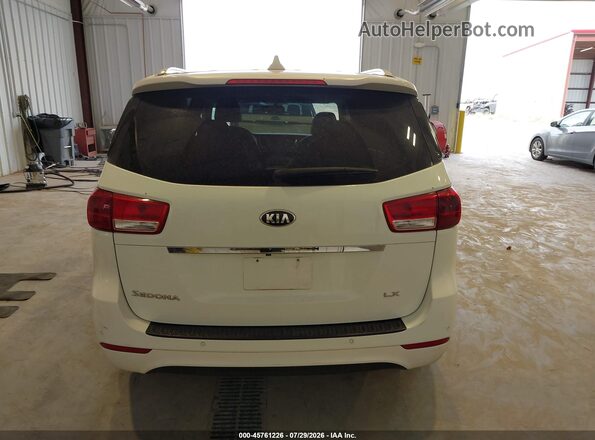 KNDMB5C16H6249523 2017 KIA SEDONA White 