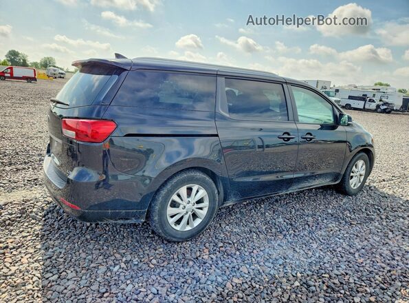 KNDMB5C16J6367898 2018 KIA SEDONA Black Tył prawy
